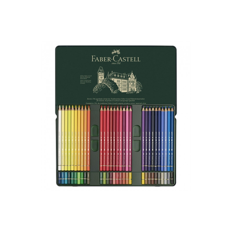 Faber-Castell polychromos set of 60pcs crayons