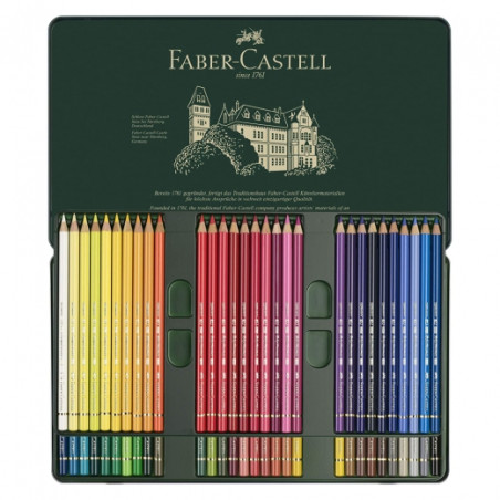 Faber-Castell polychromos zestaw 60 kredek - sklep plastyczny Szał dla