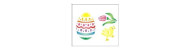 Easter templates - Easter eggs, bunnys, chickens