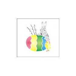 Szablony wielkanocne - pisanki, zajaczki, kurczaczki - sklep plastyczn