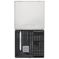 Cretacolor black box a set of coals and articles for drawing