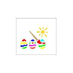 Easter templates - Easter eggs, bunnys, chickens
