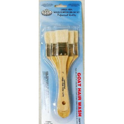 Goat hair wash brushes soft