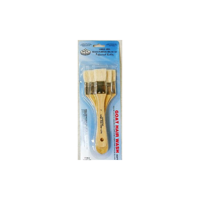 Goat hair wash brushes soft