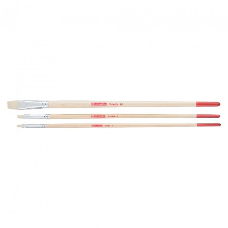 Talens artcreation set of 3 flat bristles brushes