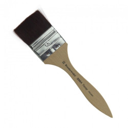 Pędzle syntetyczne płaskie Kozłowski Seria 2984