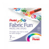 Pentel fabric pastes 7 colors