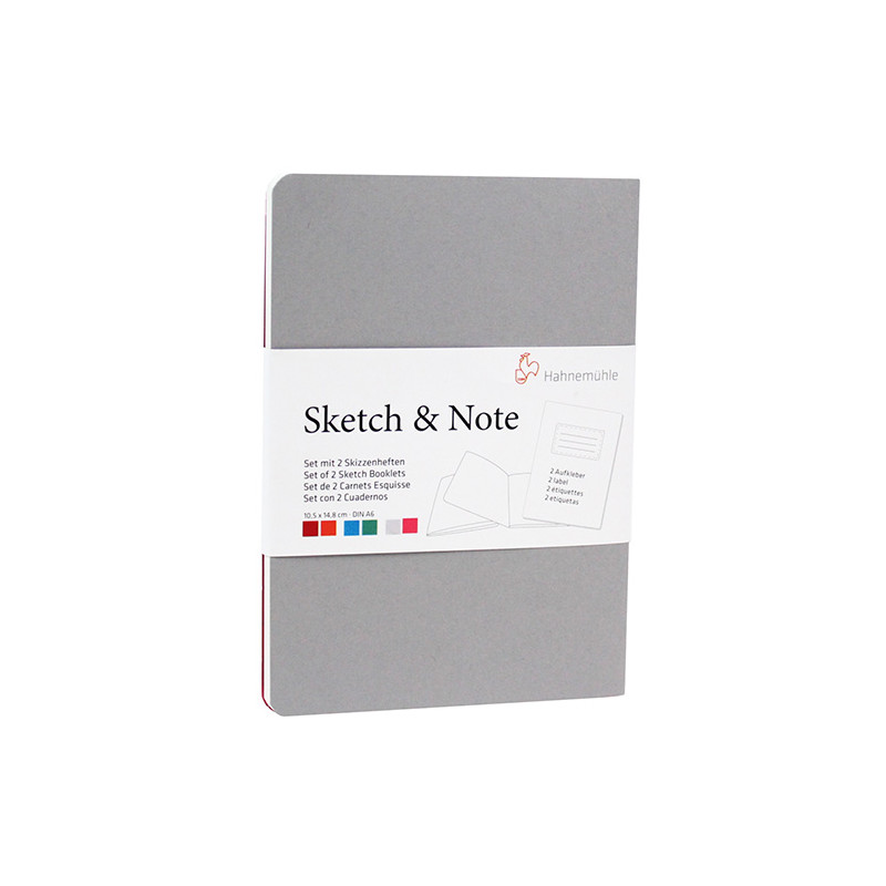 Szkicowniki Hahnemuhle sketch-note 125g 40 arkuszy 2szt - sklep plasty