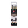 Sakura pigma micron set of 3 pens 08, 10, 12