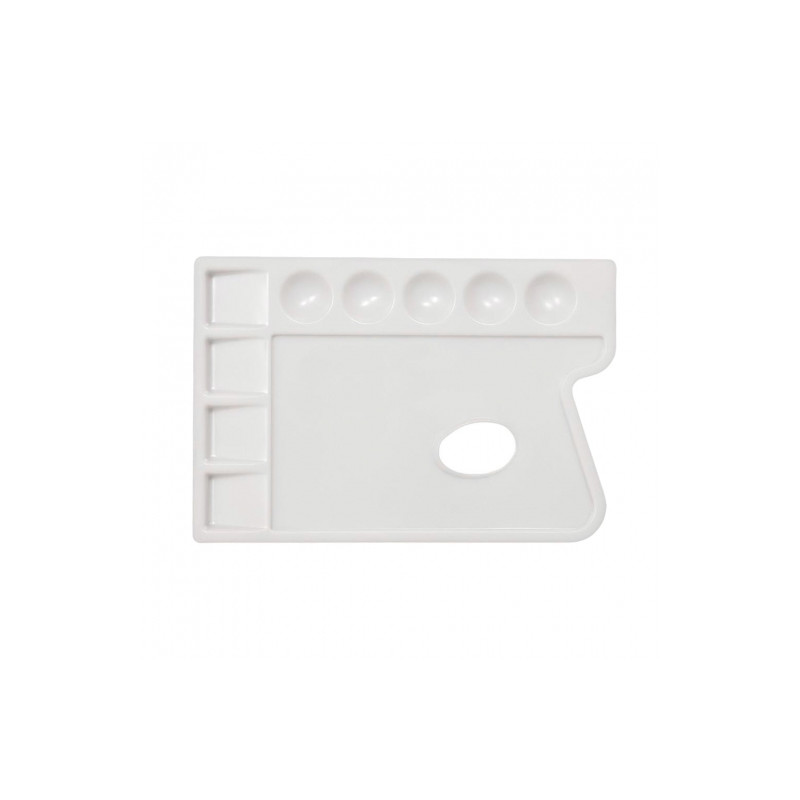 Leniar paleta plastikowa prostokątna mała 23,5x16,5cm - sklep plastycz