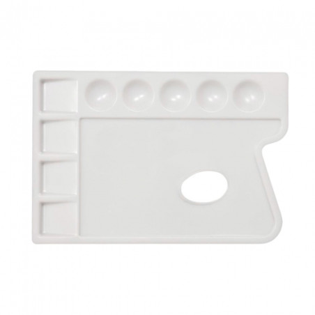 Leniar plastic rectangular pallet small 23,5x16,5cm