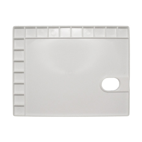 Leniar plastic square rectangular palette 28x21,5cm - sklep plastyczny