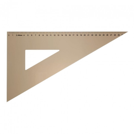 Plastic Ekierka 60st 32cm - art store - craze for artists