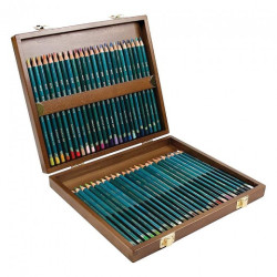 Derwent artist zestaw 48 artystycznych kredek drewniana kaseta - sklep