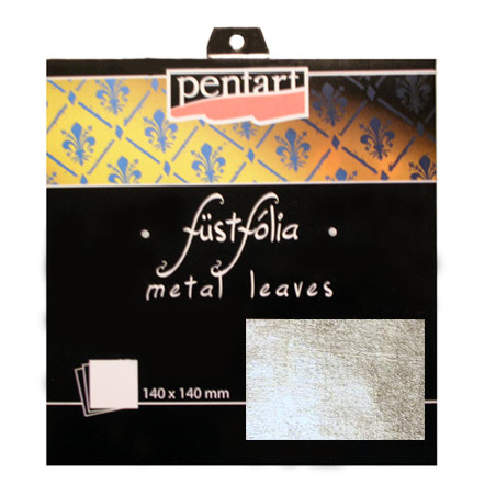 Pentart szlagaluminium - 5 płatków 14x14cm - sklep plastyczny - szał d