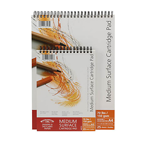Blok Winsor&Newton medium surface cartridge pad 150g spirala - sklep p