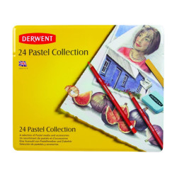 Derwent pastel collection set of 24 pieces
