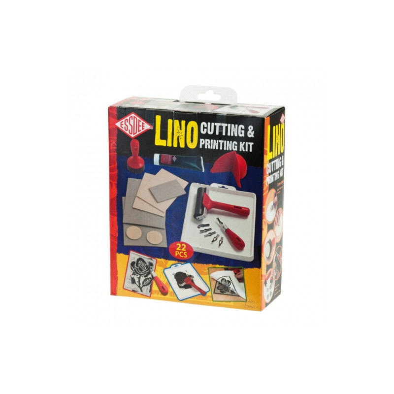 Essdee zestaw do linorytu 22 elementy - sklep plastyczny - szał dla pl