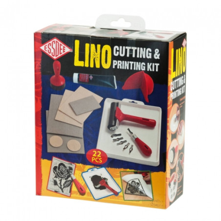 Essdee zestaw do linorytu 22 elementy - sklep plastyczny - szał dla pl
