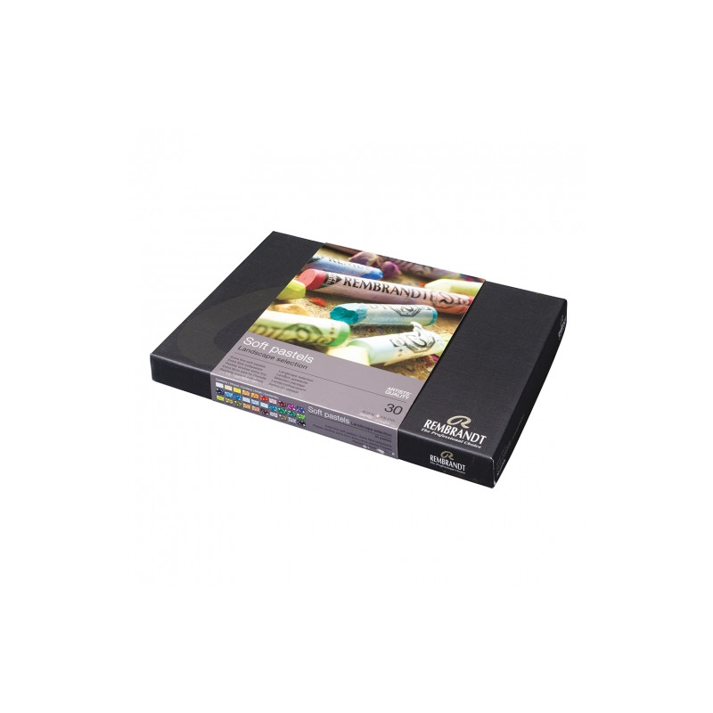 Talens rembrandt artists soft pastels set of 30 general pastel selecti