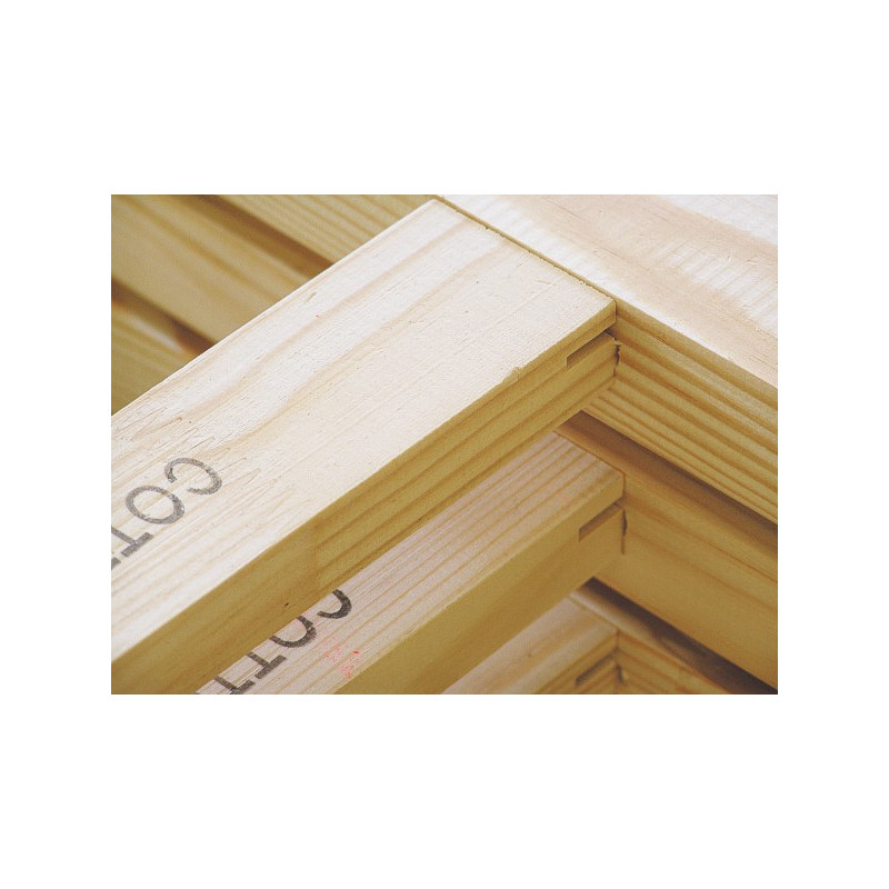 Wide loom crossbars - art store - a craze for visual artists.