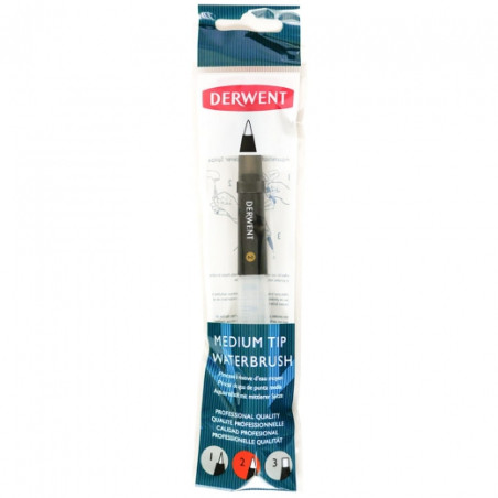 Derwent brush tip ink filling pen medium