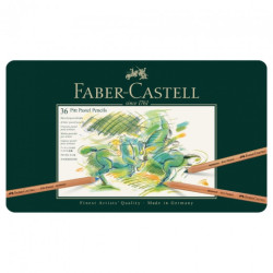 Faber-Castell pitt pastel set of 36 pastels dry in a crayon