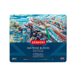 Derwent inktense ink in pencil 24 colors