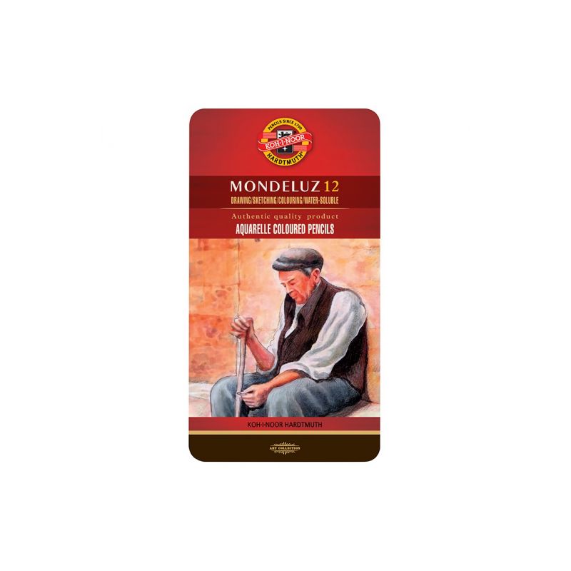 Koh-i-noor mondeluz aquarelles watercolor pencils 12 pcs