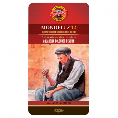 Koh-i-noor mondeluz aquarelles watercolor pencils 12 pcs
