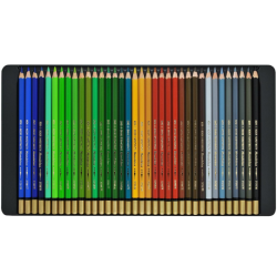 Watercolor crayons in pastel colors 72 colors - szal art - sklep plast