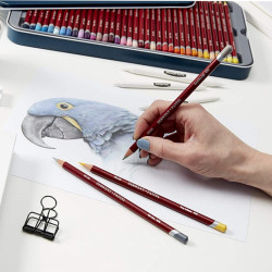 Derwent pastel zestaw pasteli w kredce 72 kolory - sklep plastyczny -