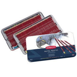 Derwent pastel zestaw pasteli w kredce 72 kolory - sklep plastyczny -