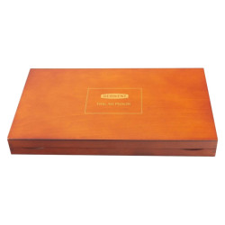 Derwent coloursoft zestaw 72 miękkich kredek drewniana kaseta - sklep