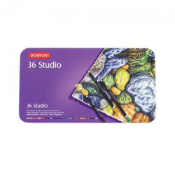 Derwent studio set of crayons 36 colors