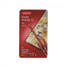 Derwent pastel zestaw pasteli w kredce 12 kolorów - sklep plastyczny -