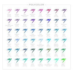 Koh-i-poor polycolor zestaw 144 artystycznych kredek metal opak - skle