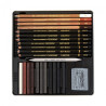 Koh-i-noor gioconda 8899 a set of colored pencils in a metal box