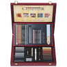 Cretacolor selection set for drawing wooden box