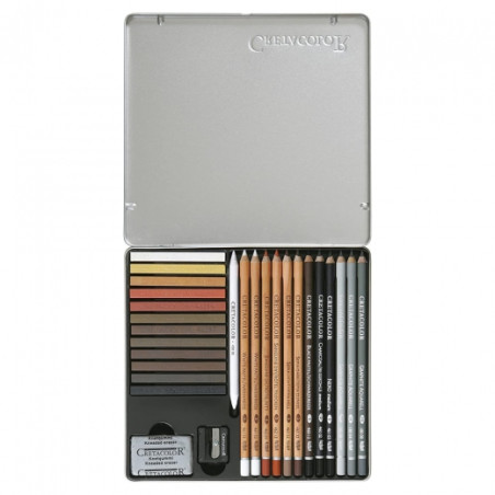 Cretacolor creativo set of drawing 27 elements