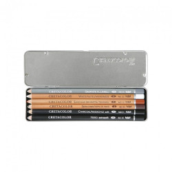 Cretacolor primo basic drawing zestaw rysunkowy 6 sztuk - sklep plasty