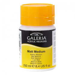 Winsor&Newton medium do akryli matt galeria 250ml - sklep plastyczny -