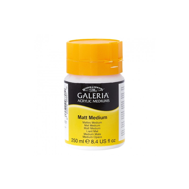 Winsor&Newton medium do akryli matt galeria 250ml - sklep plastyczny -