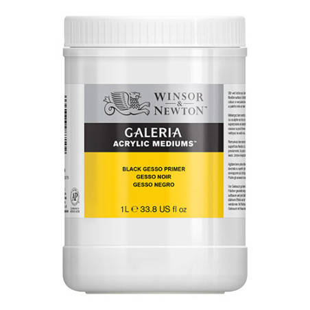 Winsor&Newton gallery black acrylic primer 1000ml