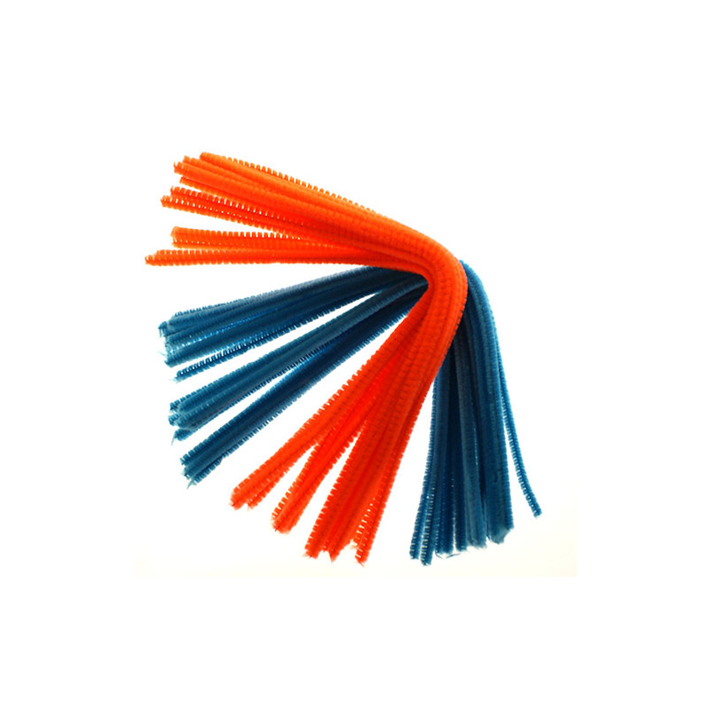 Chenille wires 15mm 50cm 5pcs. - szal art - sklep plastyczny