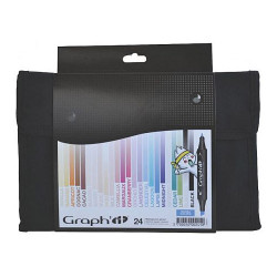 Set of 24 Graphit Manga Markers - sklep plastyczny - szał dla plastykó
