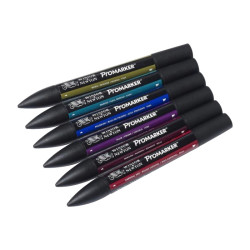 Winsor&Newton promarker rich tones set 6 colours