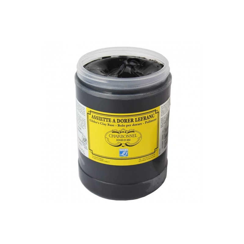 Charbonnel gilder clays black-1000ml - szal art - sklep plastyczny