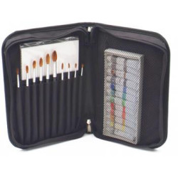 Leniar piórnik malarski na pędzle i farby 19x39cm - sklep plastyczny -