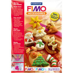 Fimo forma - wesołe święta - sklep plastyczny - szał dla plastyków